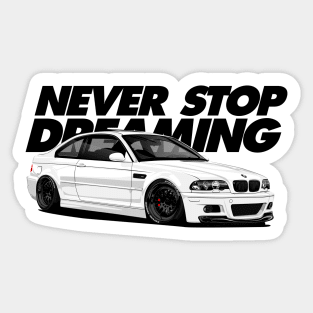 BMW E46 Sticker